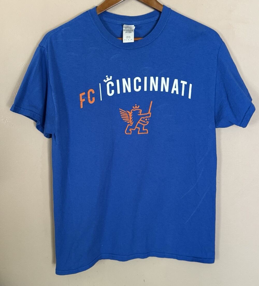 FC Cincinnati T-Shirt Royal Blue Medium MLS